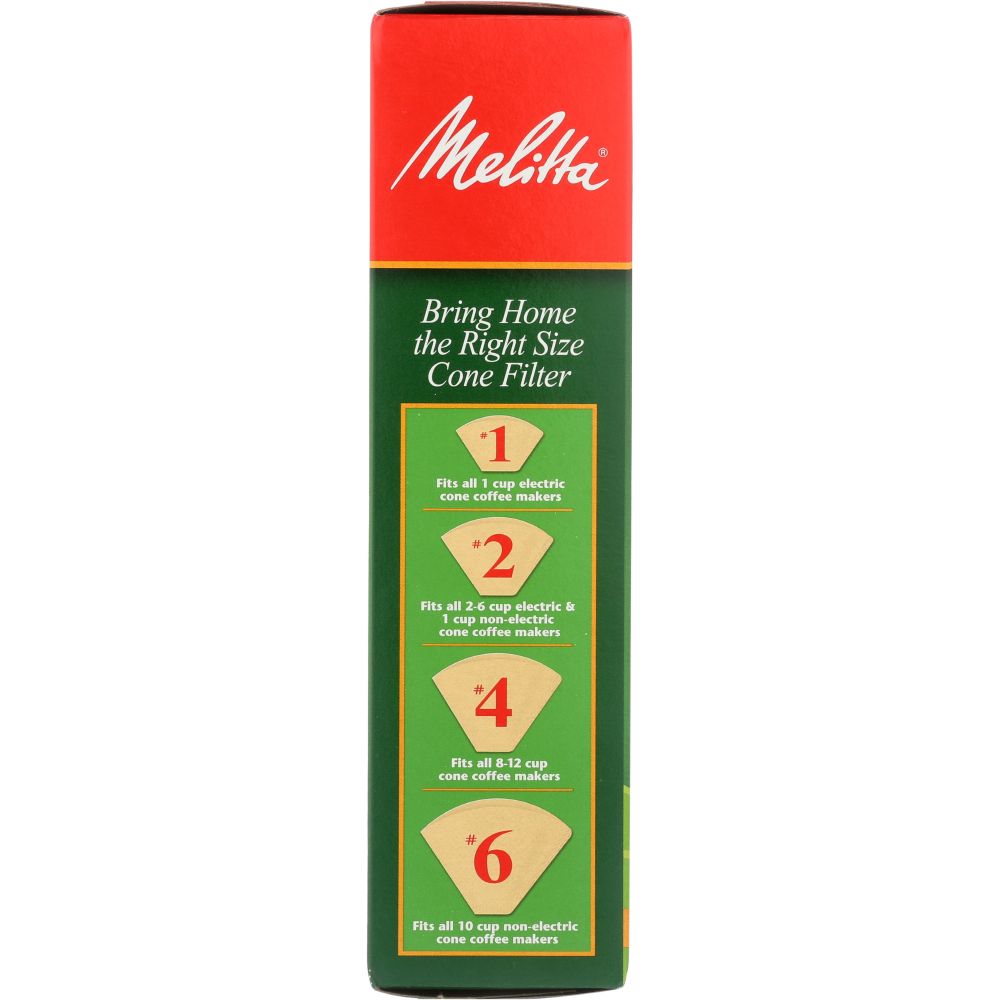 MELITTA: Coffee Filter Brown No. 4, 100 pc
