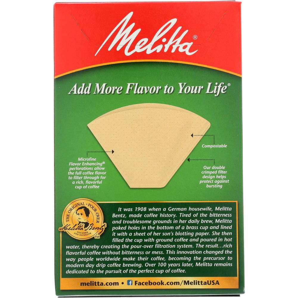 MELITTA: Coffee Filter Brown No. 4, 100 pc
