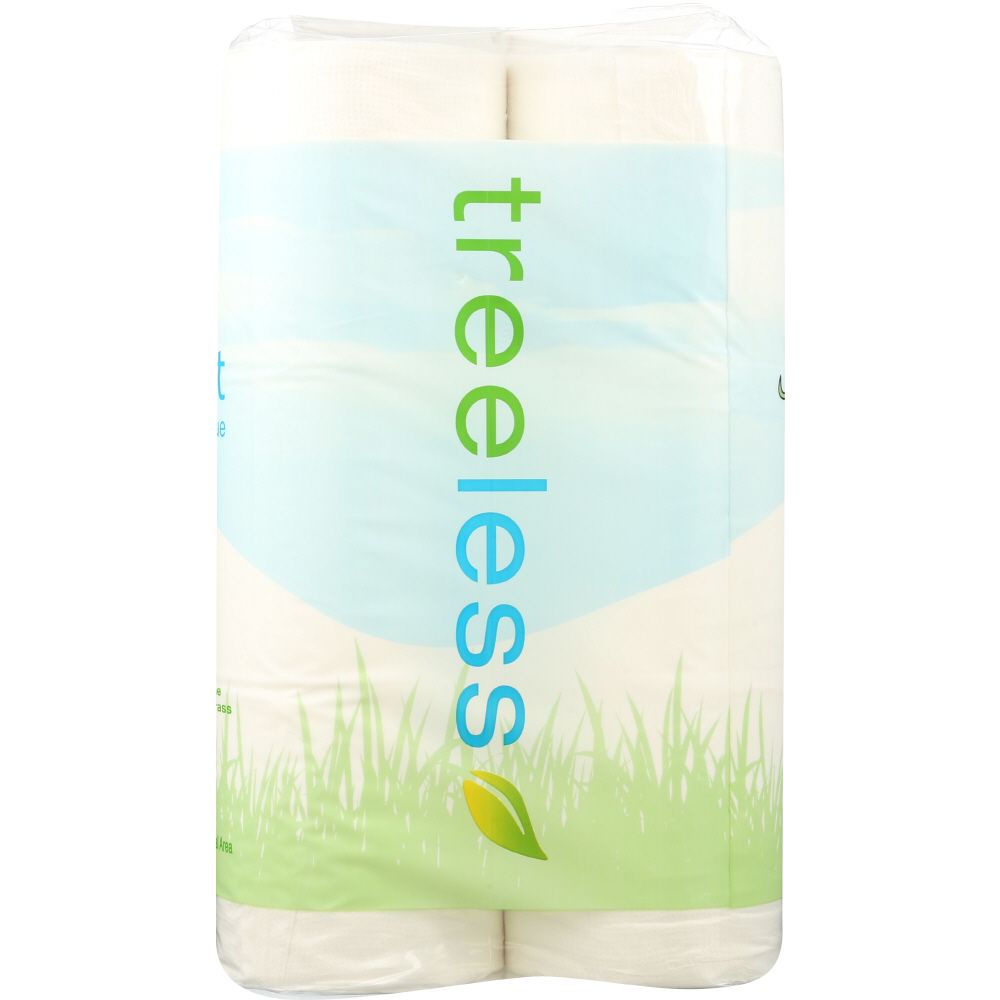 GREEN2: Tree Free Sugar Cane & Bamboo Bath Tissue 2 Ply 300 Sheets, 12 pc