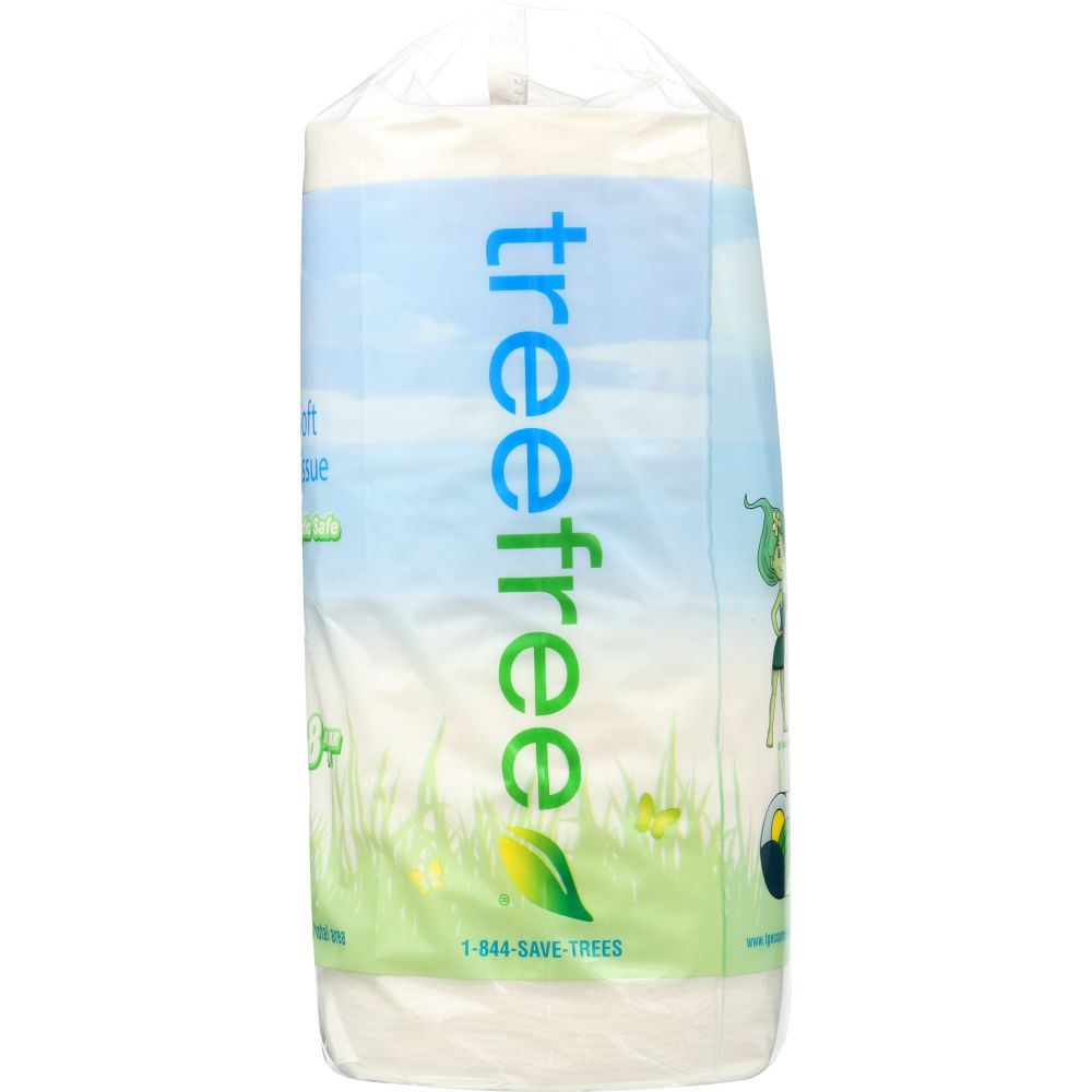 GREEN2: Tree Free Bathroom Tissue 2 Ply 300 Sheets, 4 pc