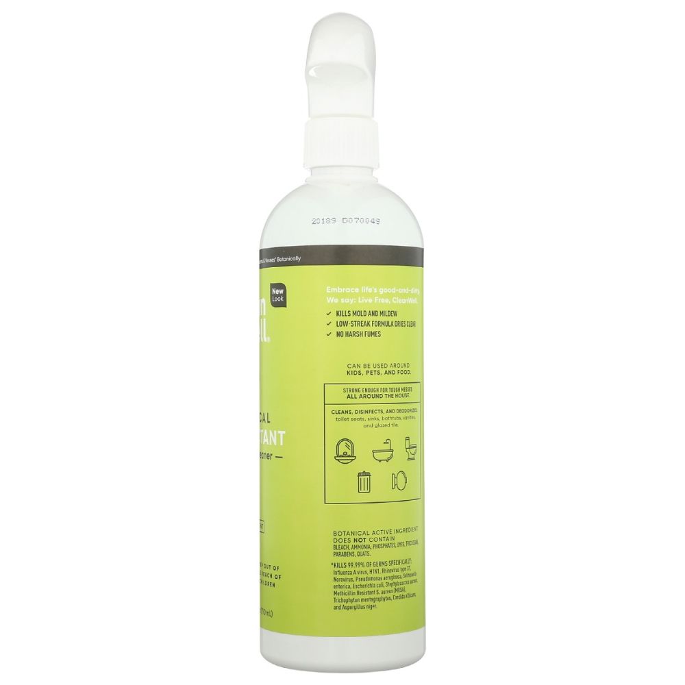 CLEANWELL: Cleaner Bathroom Citrus, 24 oz