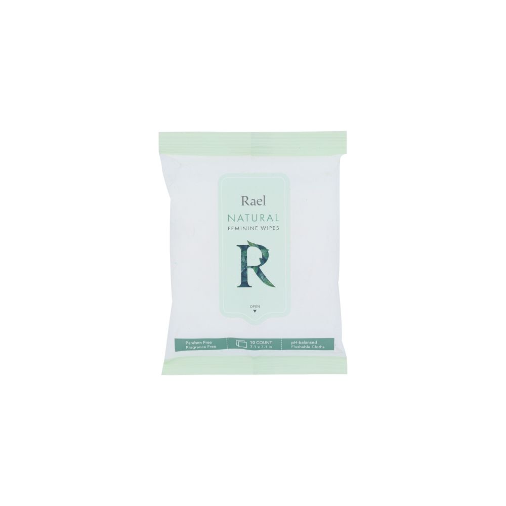 RAEL: Wipes Feminine Cleansing, 10 ea