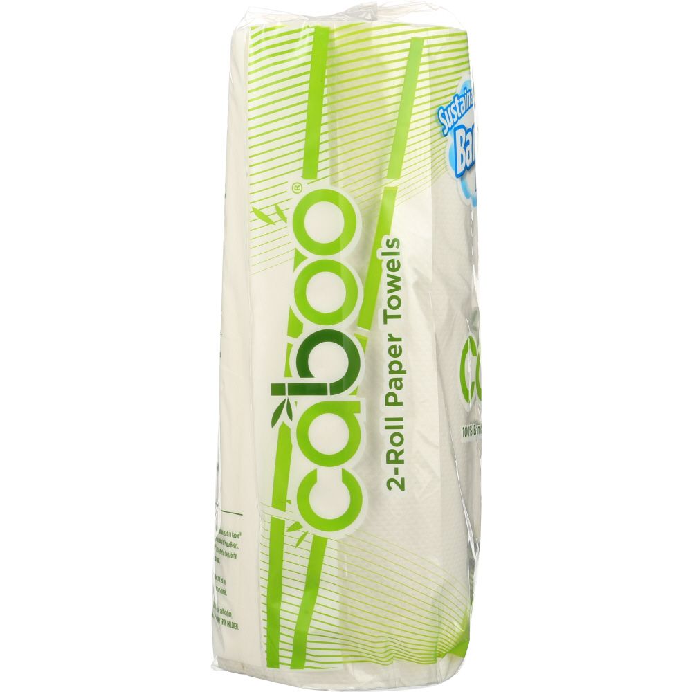 CABOO: 2-Ply Paper Towels 115 Sheets, 2 Rolls