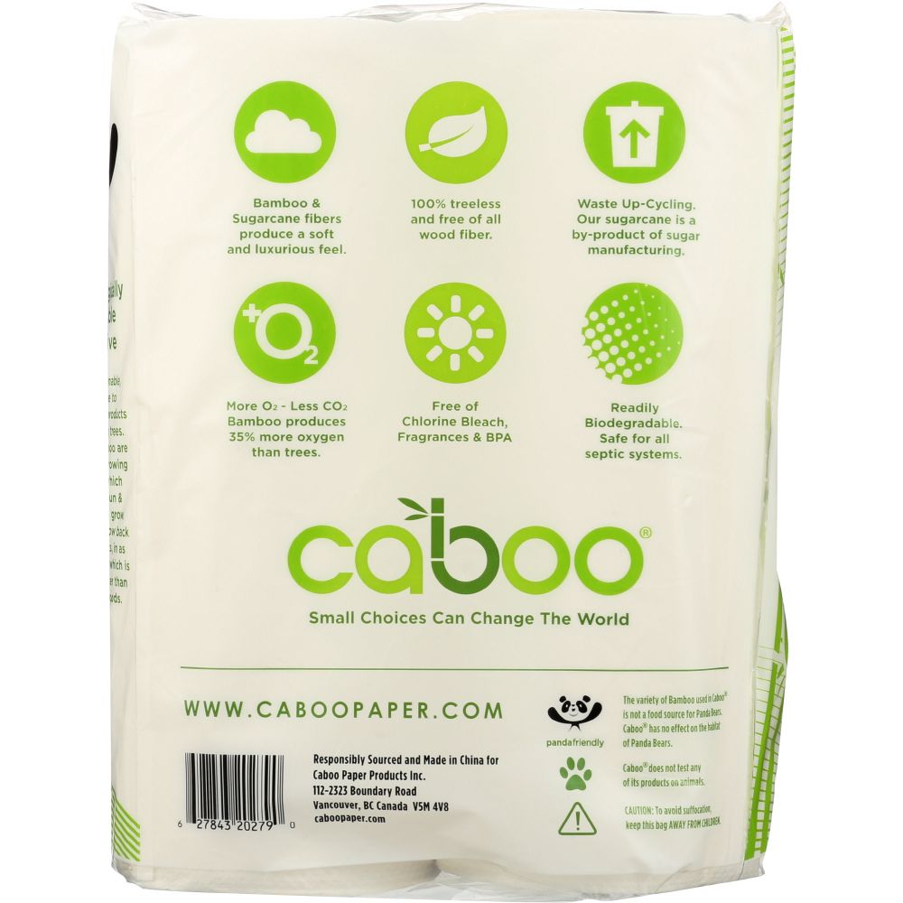 CABOO: 2-Ply Paper Towels 115 Sheets, 2 Rolls