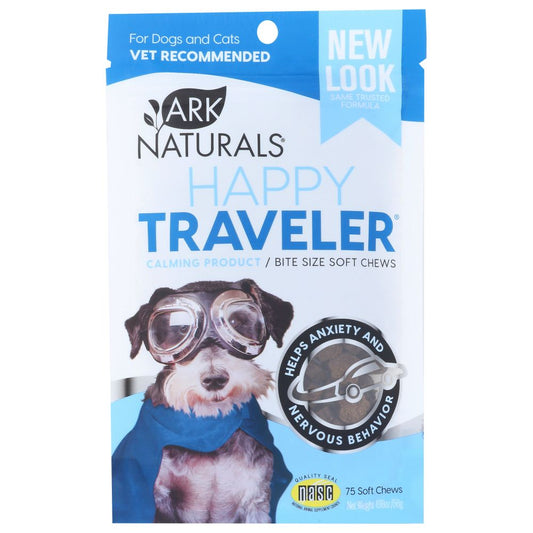 ARK NATURALS: Chew Soft Hppy Trvlr 75Pc, 1.98 oz