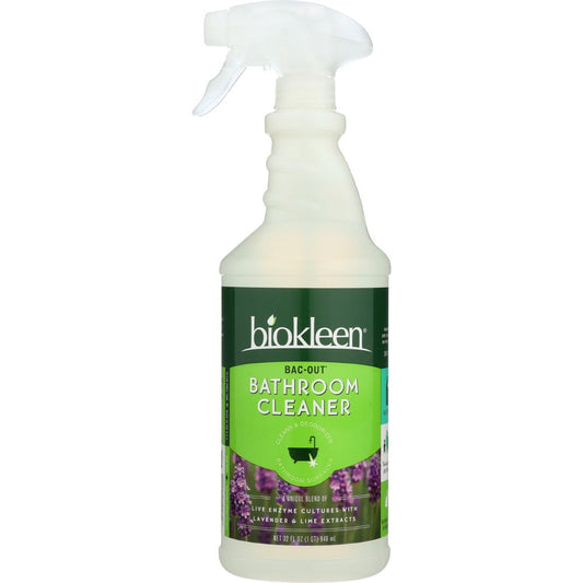 BIOKLEEN: Bac-Out Bathroom Cleaner, 32 oz