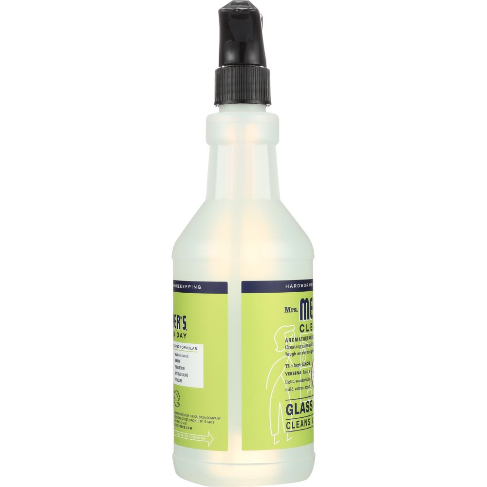 MRS. MEYER'S: Clean Day Glass Cleaner Spray Lemon Verbena Scent, 24 oz