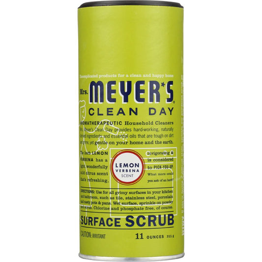 MRS. MEYER'S: Clean Day Surface Scrub Lemon Verbena Scent, 11 oz