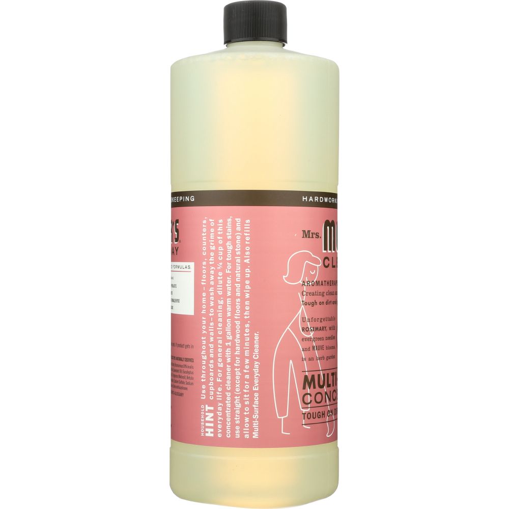 MRS MEYERS CLEAN DAY: Multi-Surface Concentrate Rosemary, 32 oz