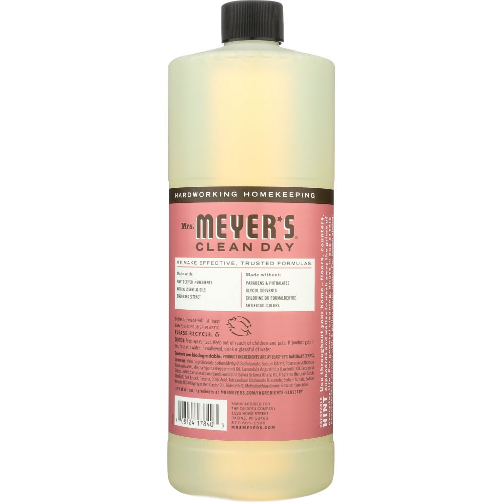 MRS MEYERS CLEAN DAY: Multi-Surface Concentrate Rosemary, 32 oz