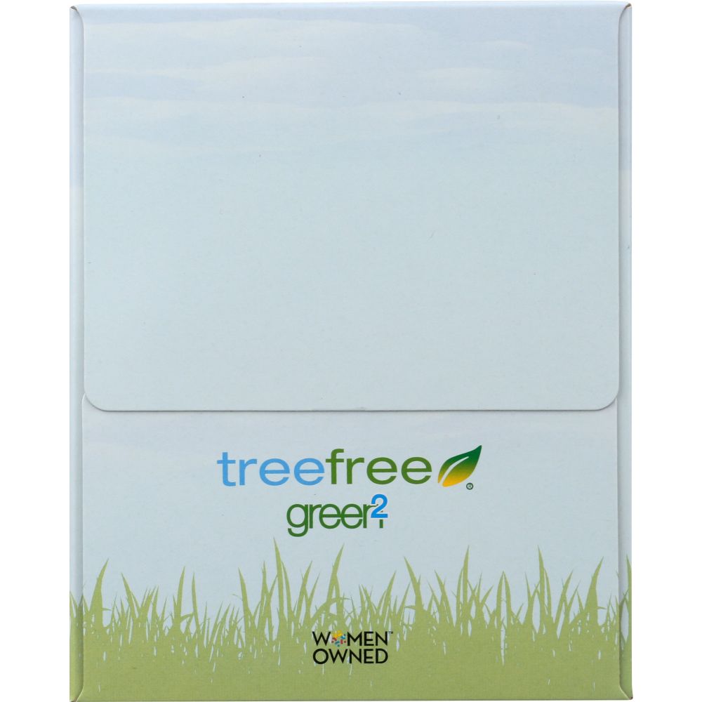 GREEN2: Tree Free Sugar Cane & Bamboo 2 Ply Tissues, 90 pc