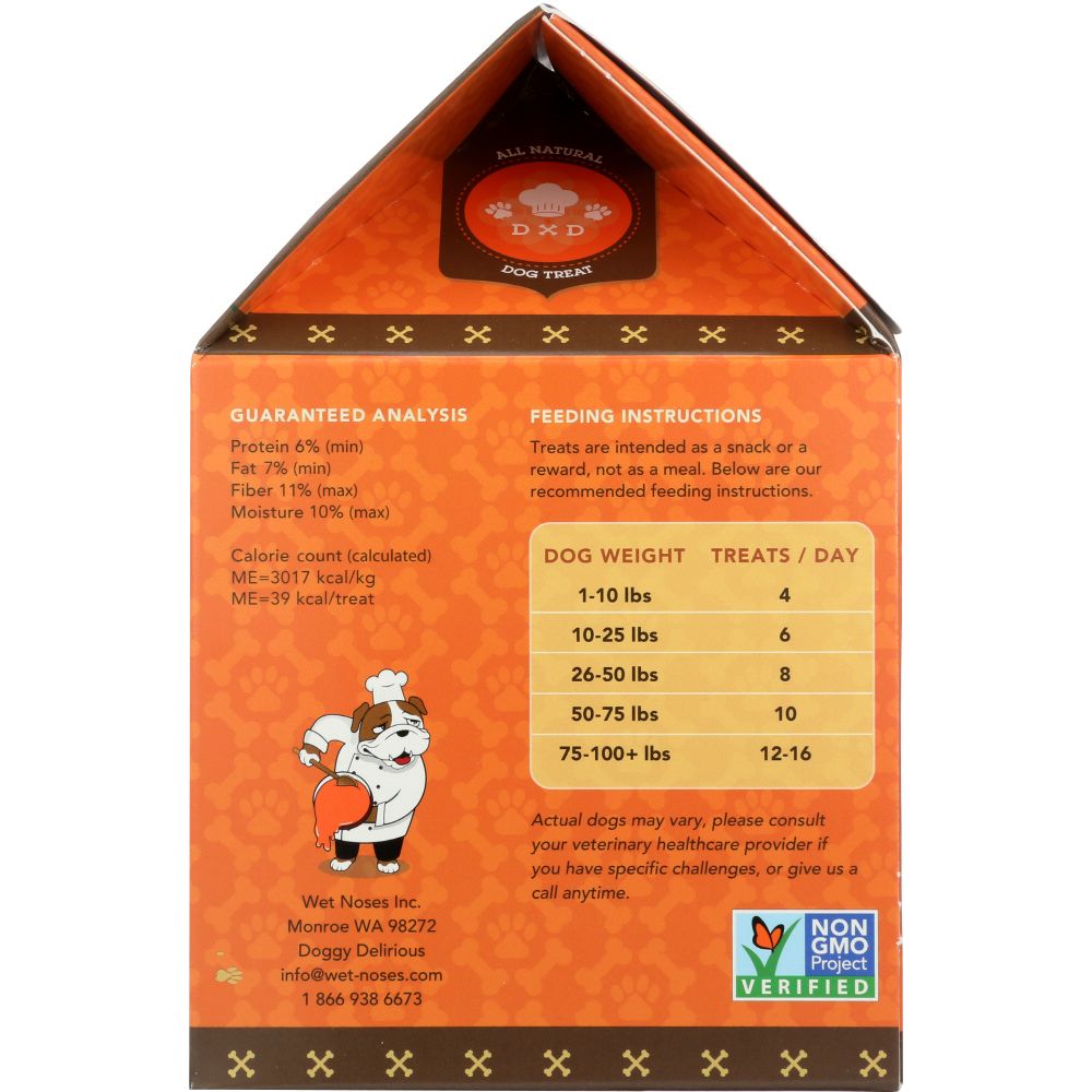 DOGGY DELIRIOUS: Dog Bone Pumpkin, 16 oz