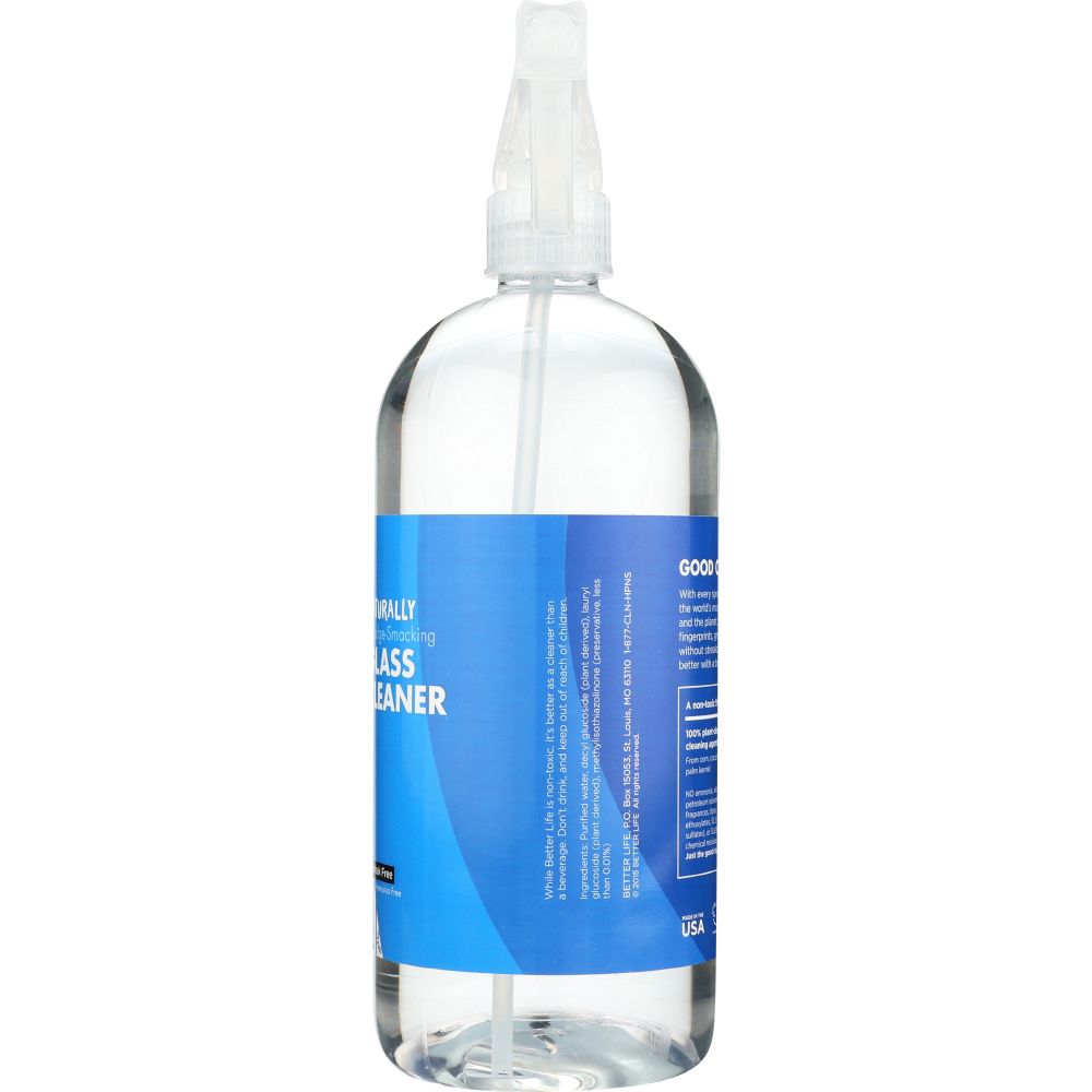 BETTER LIFE: Cleaner Glass See Clearly Now, 32 oz