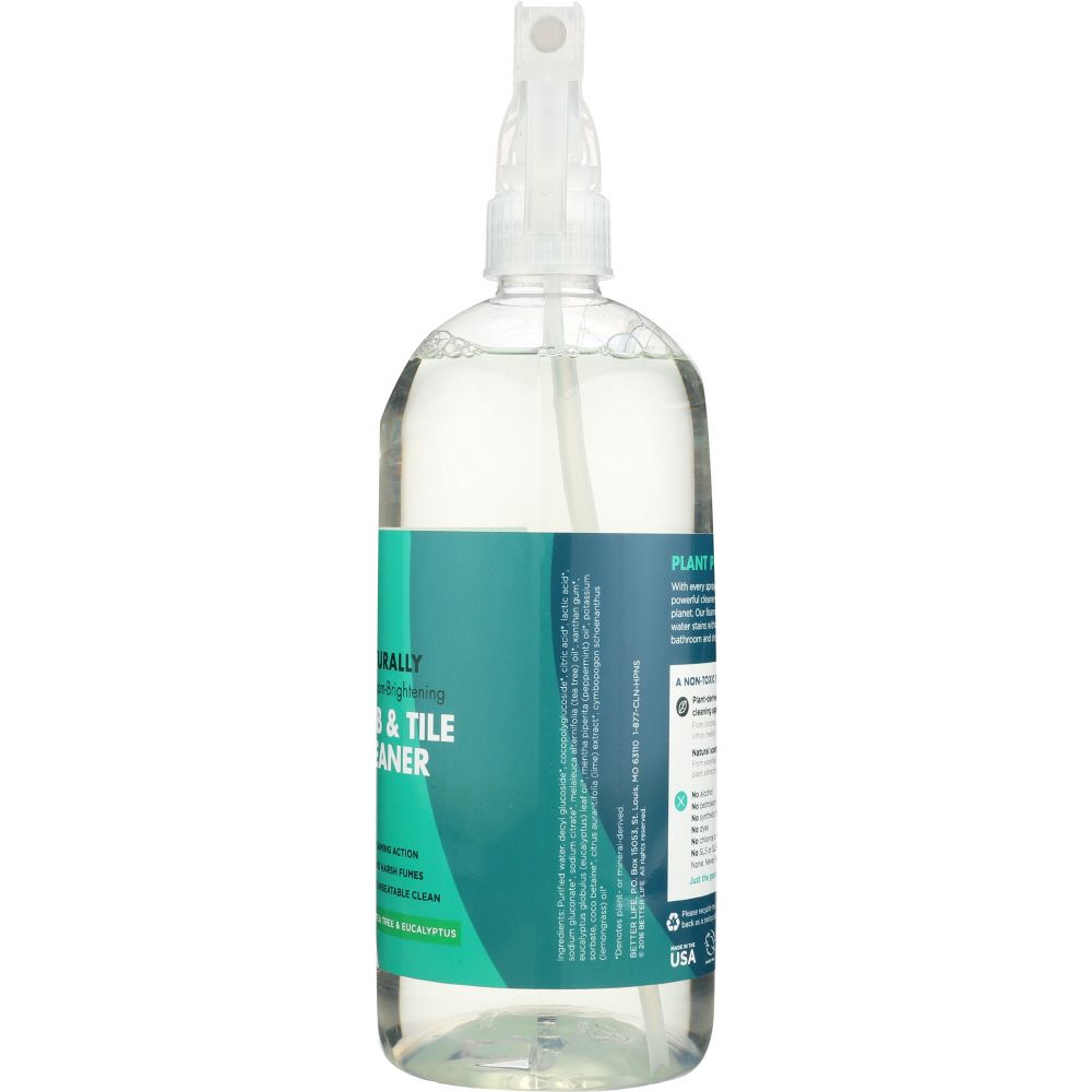 BETTER LIFE: Tub & Tile Cleaner, 32 oz