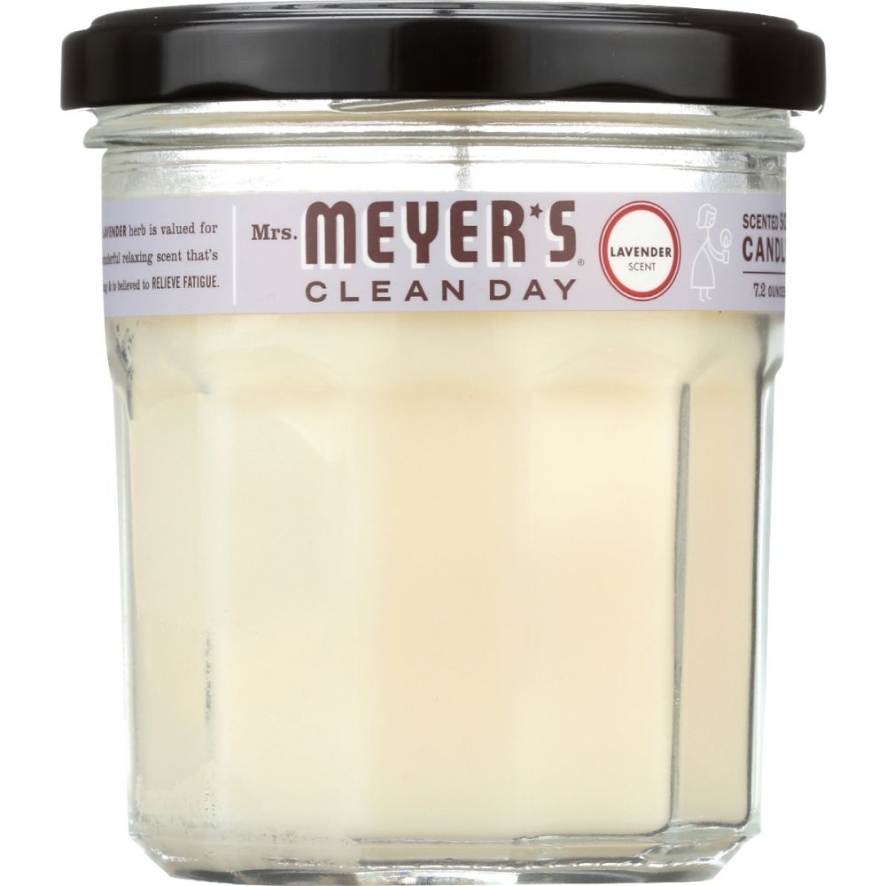 MRS MEYERS CLEAN DAY: Lavender Soy Candle Large, 7.2 oz