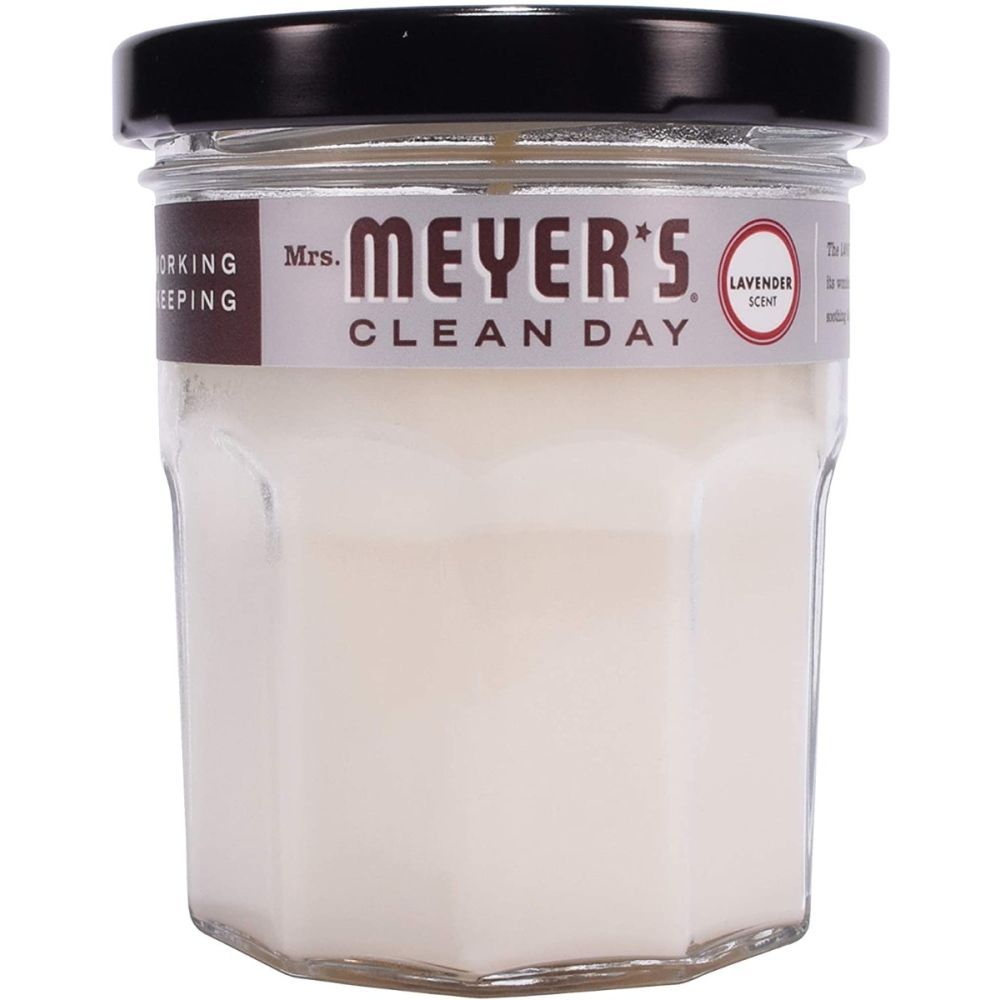 MRS MEYERS CLEAN DAY: Lavender Soy Candle Small, 4.9 oz